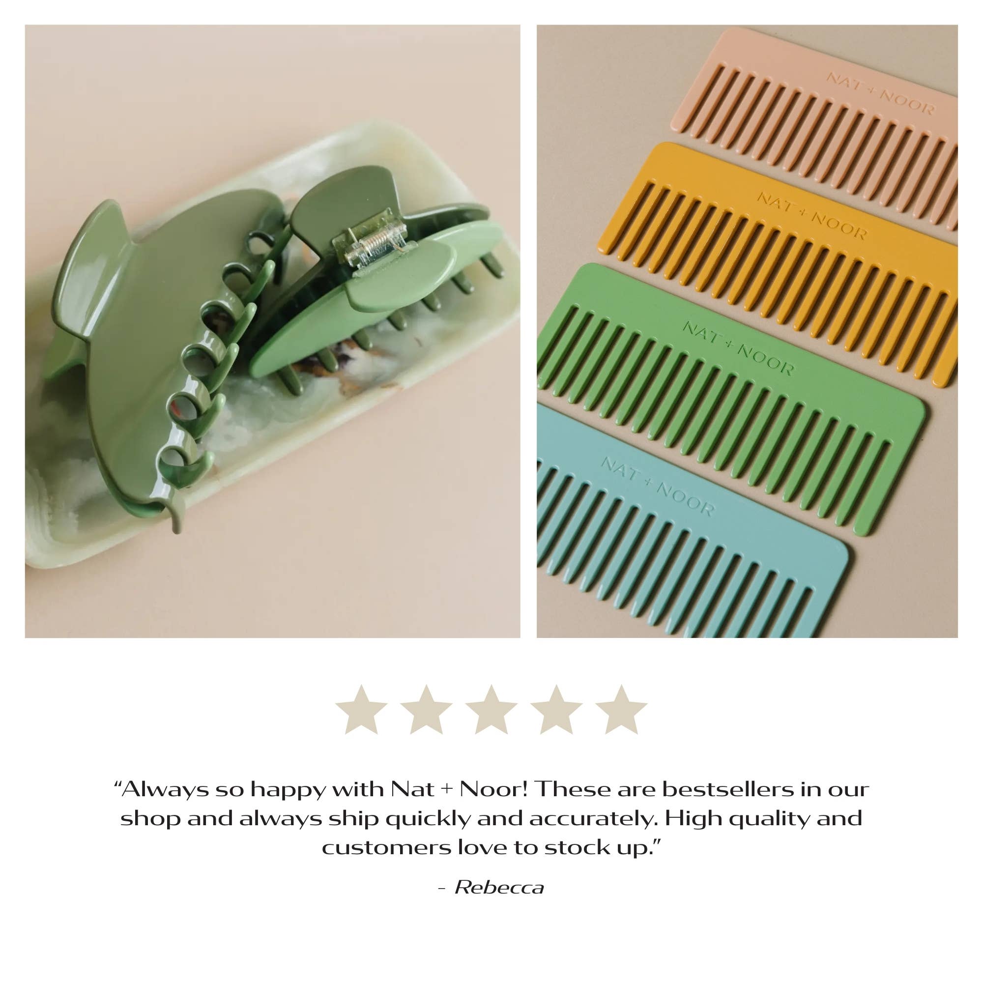 Small Hair Claw | Citrus