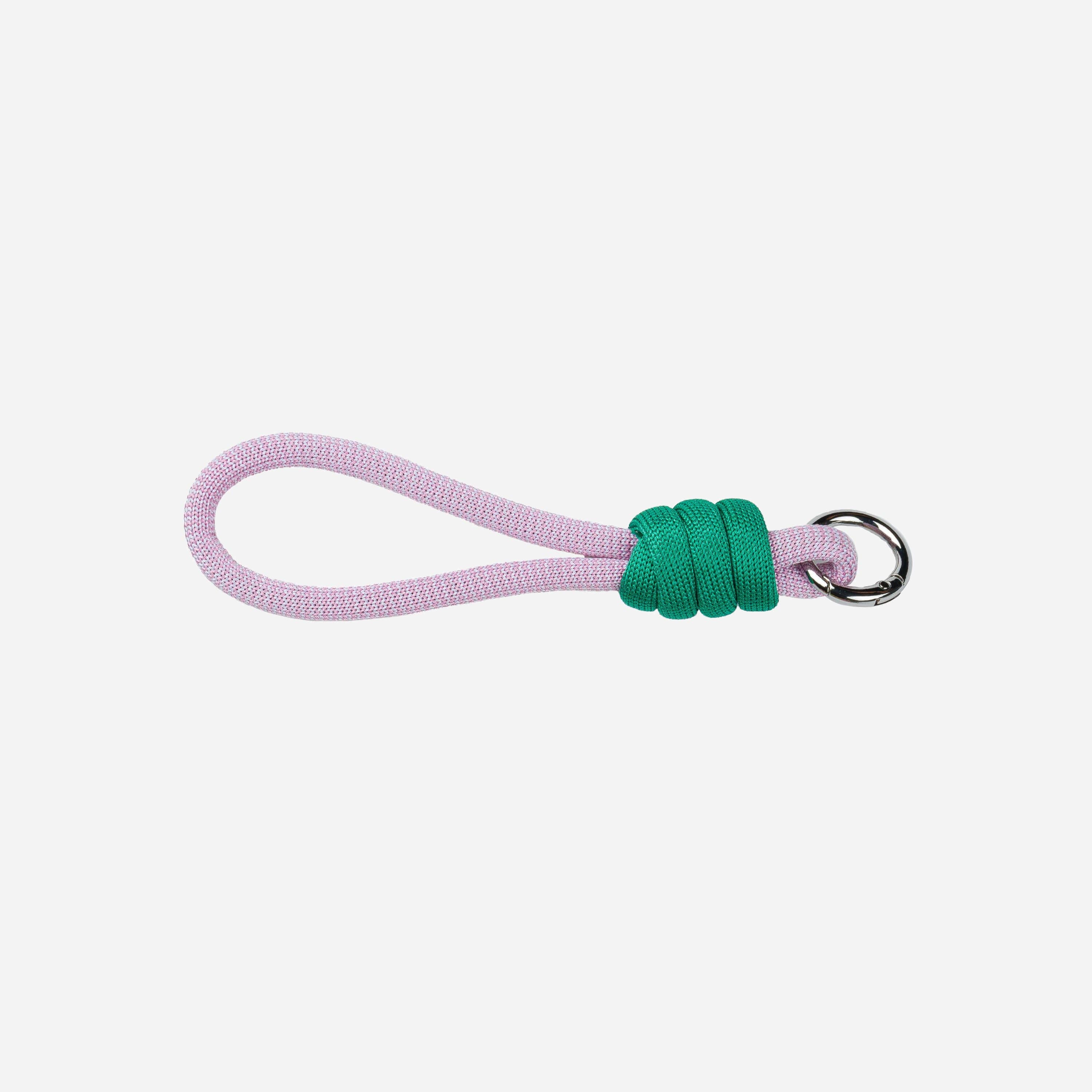 Colorblock Loop Keychain | Pink