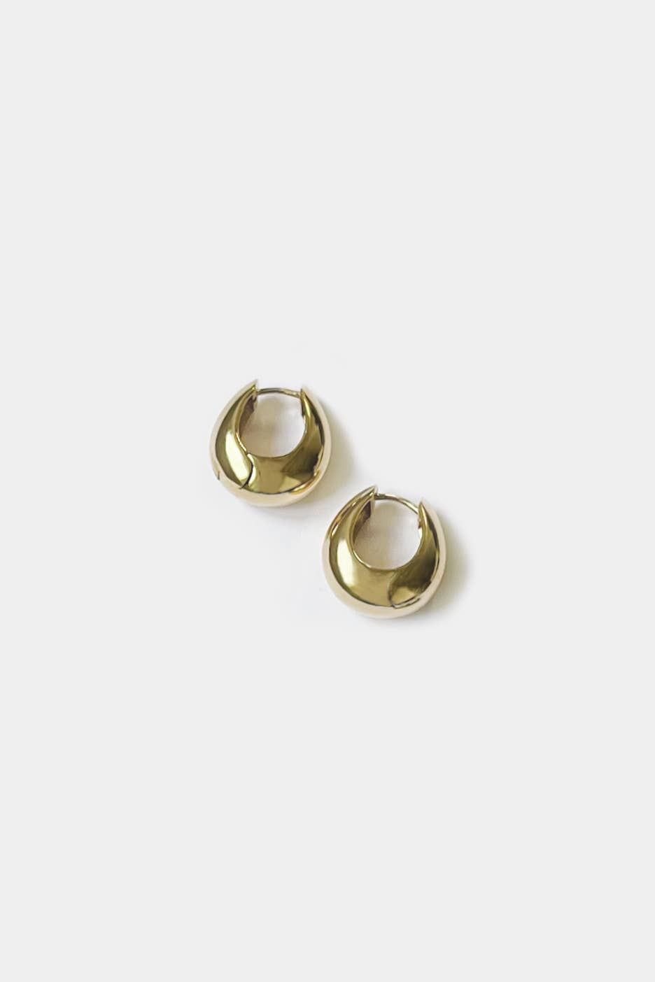 Hazel Hoops: Gold Vermeil