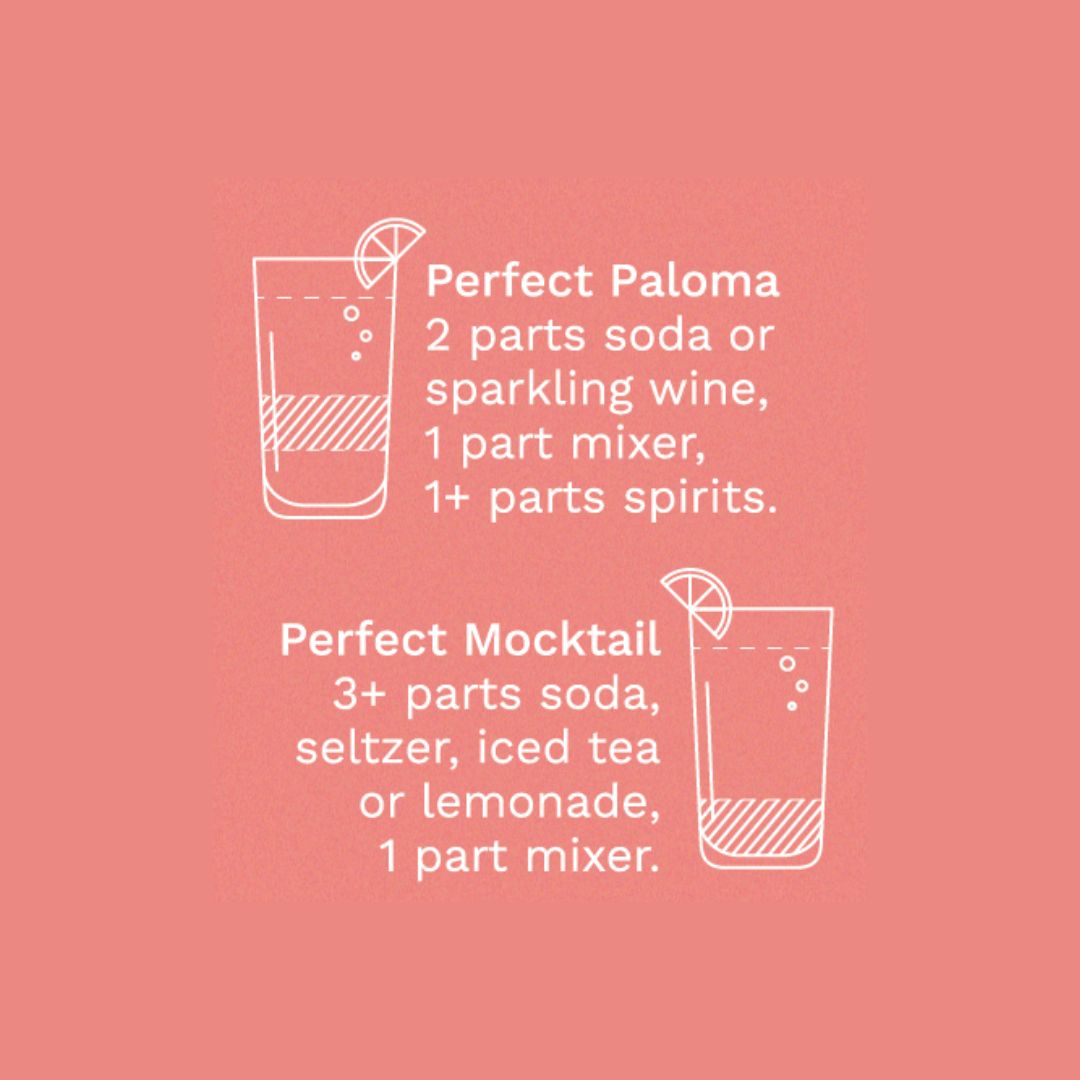 Grapefruit & Lime Paloma | Cocktail & Mocktail Mixer