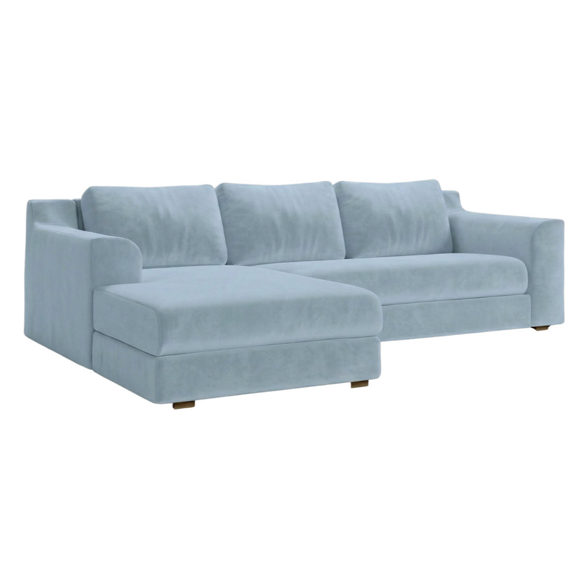 The Elevate Sectional | Recycled Velvet
