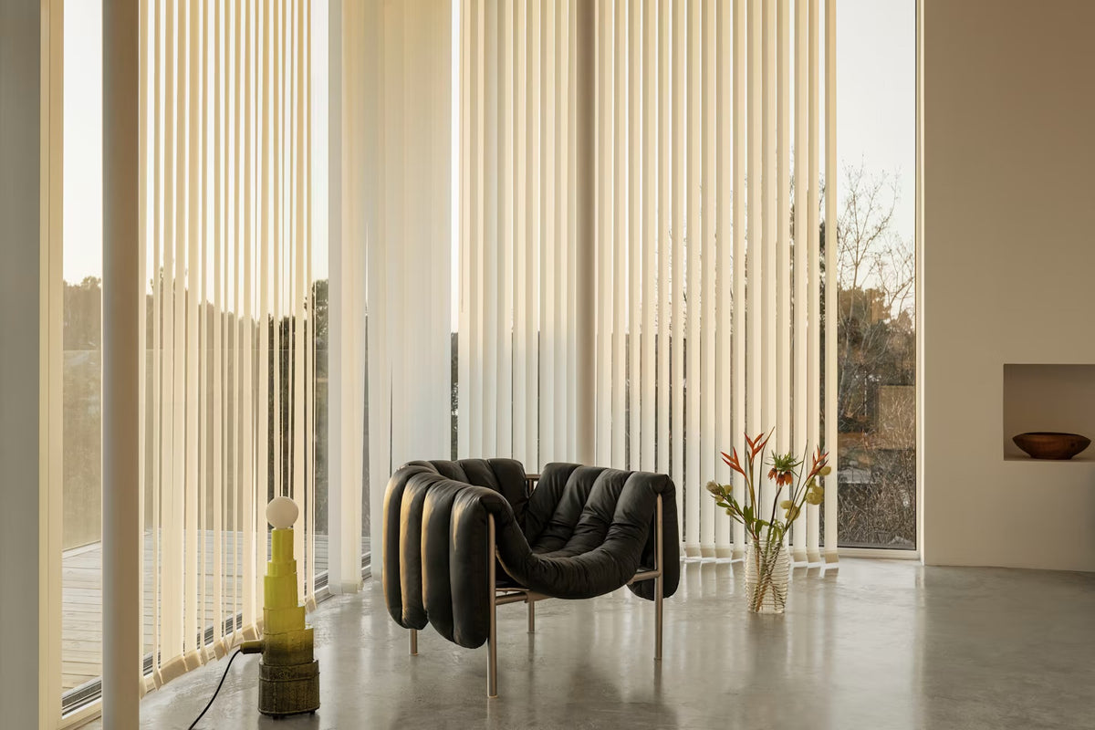 Puffy Lounge Chair | Stainless Steel Base