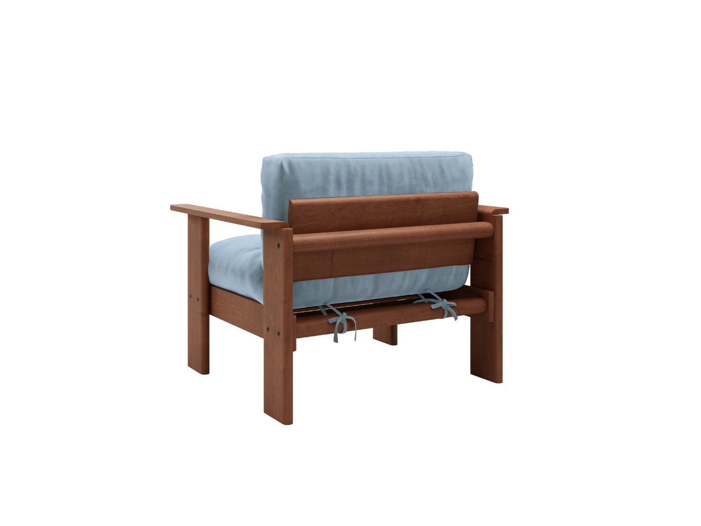 The Bacana Armchair | Recycled Velvet