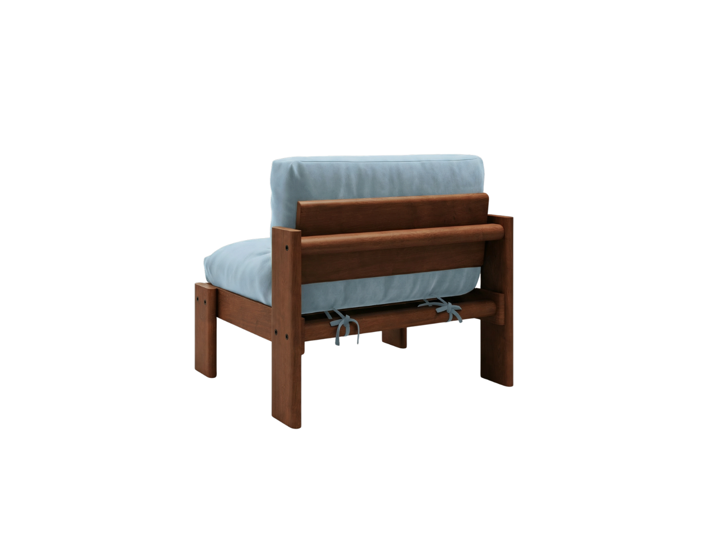 The Bacana Lounge Chair | Recycled Velvet
