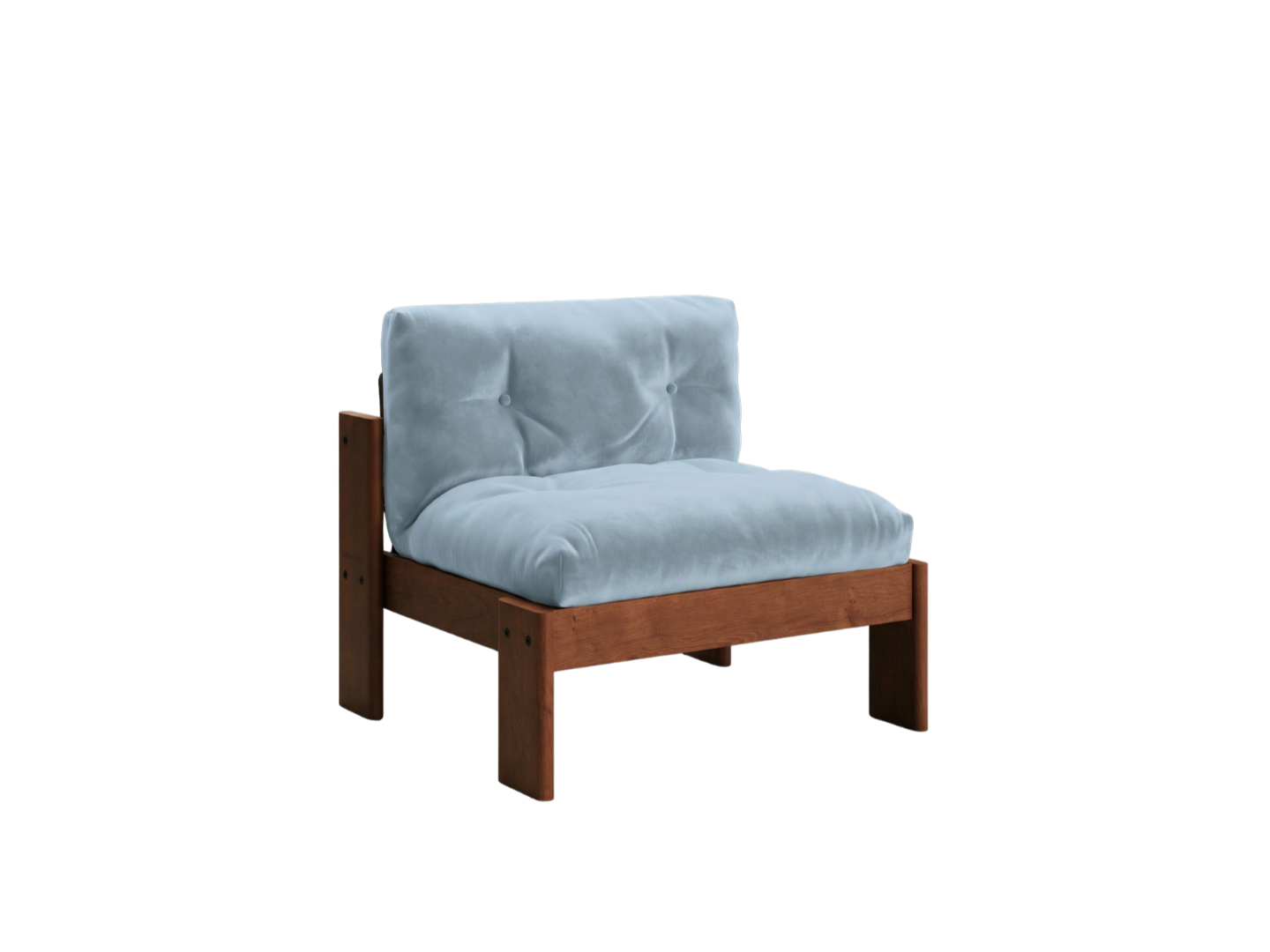 The Bacana Lounge Chair | Recycled Velvet