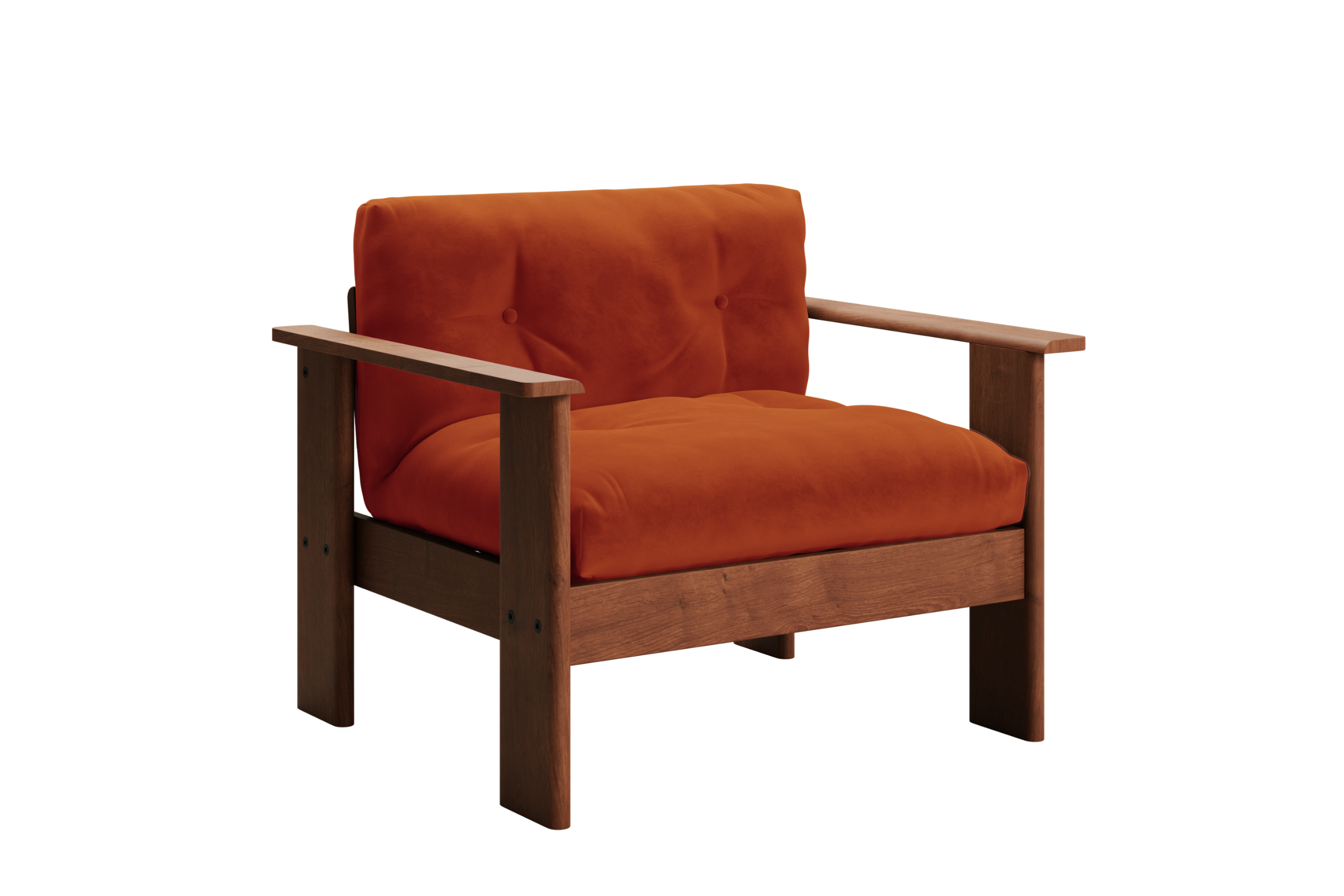 The Bacana Armchair | Recycled Velvet