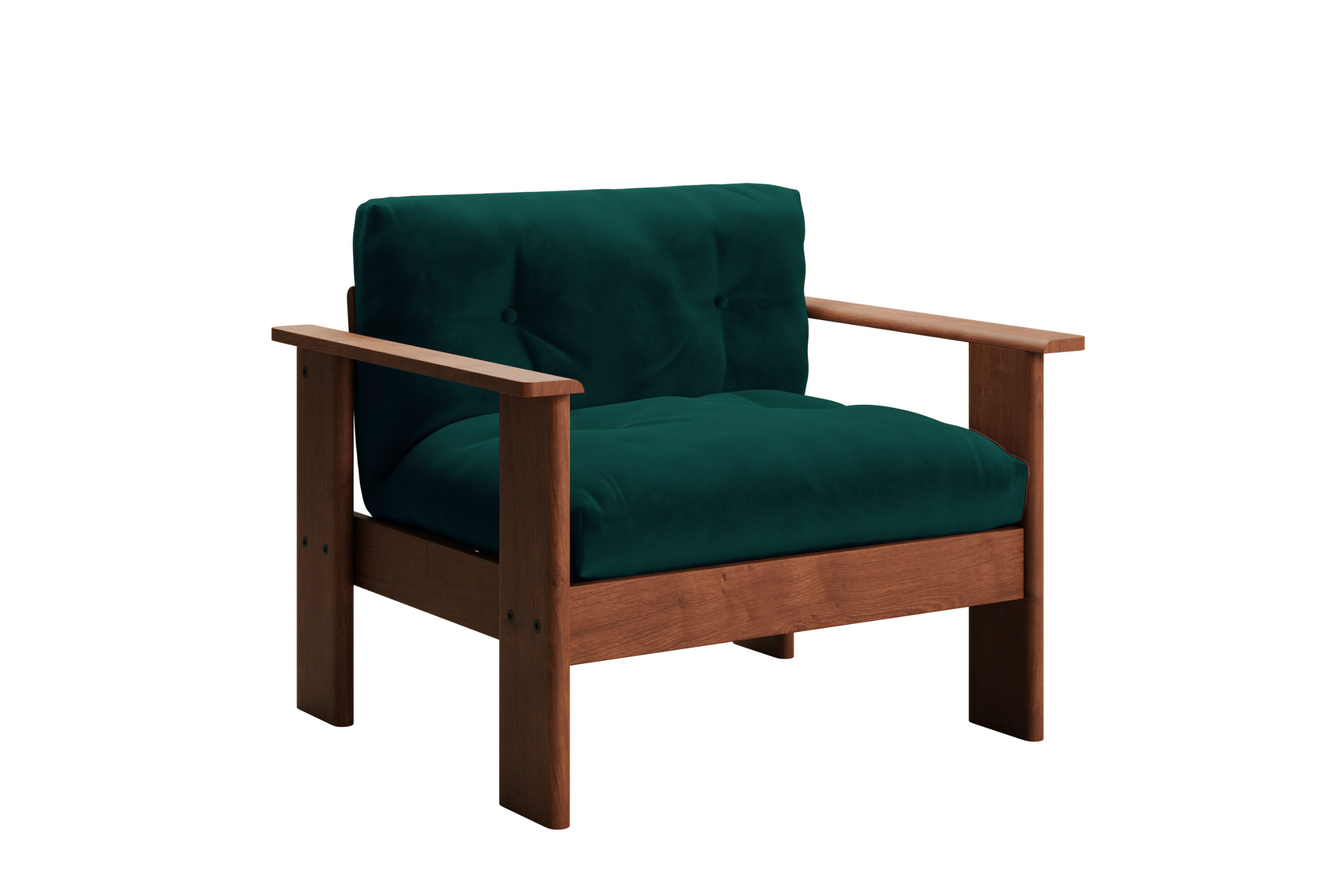 The Bacana Armchair | Recycled Velvet