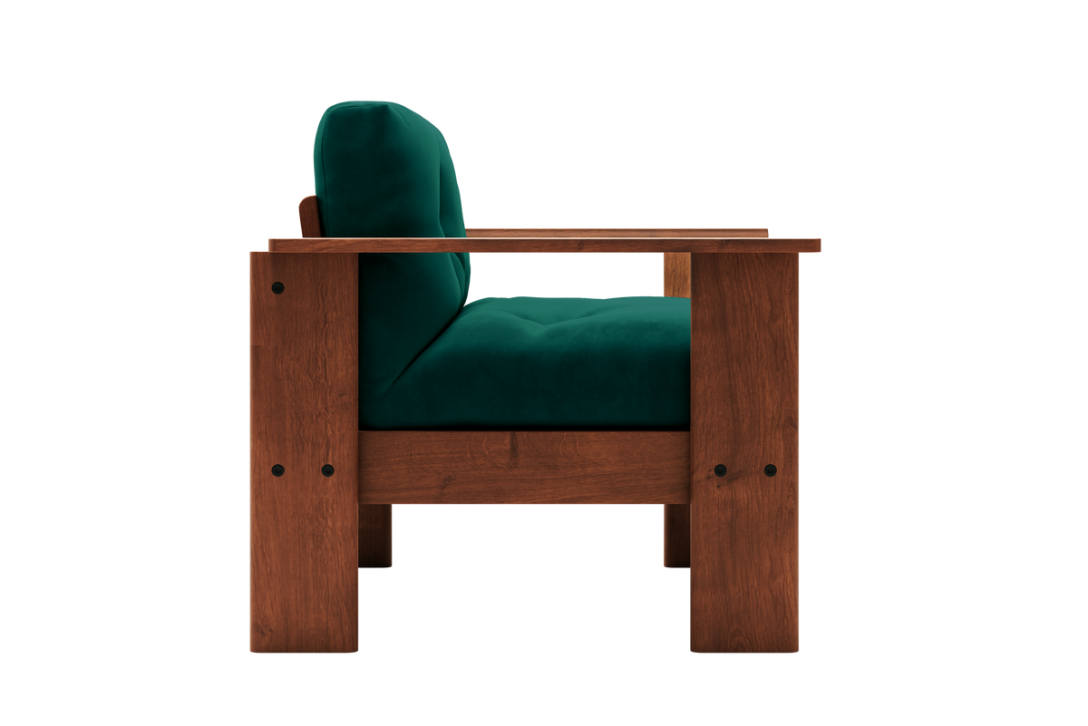 The Bacana Armchair | Recycled Velvet