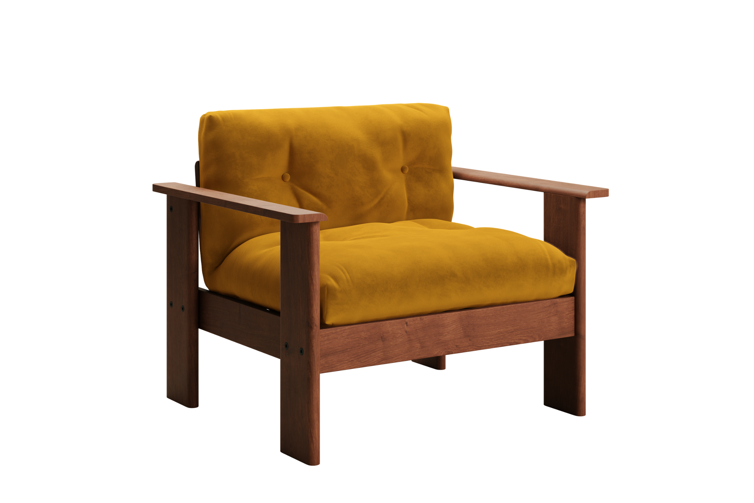 The Bacana Armchair | Recycled Velvet