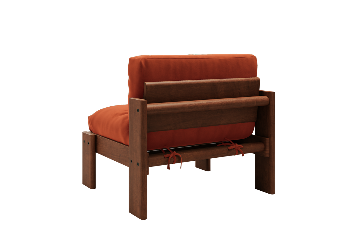 The Bacana Lounge Chair | Recycled Velvet