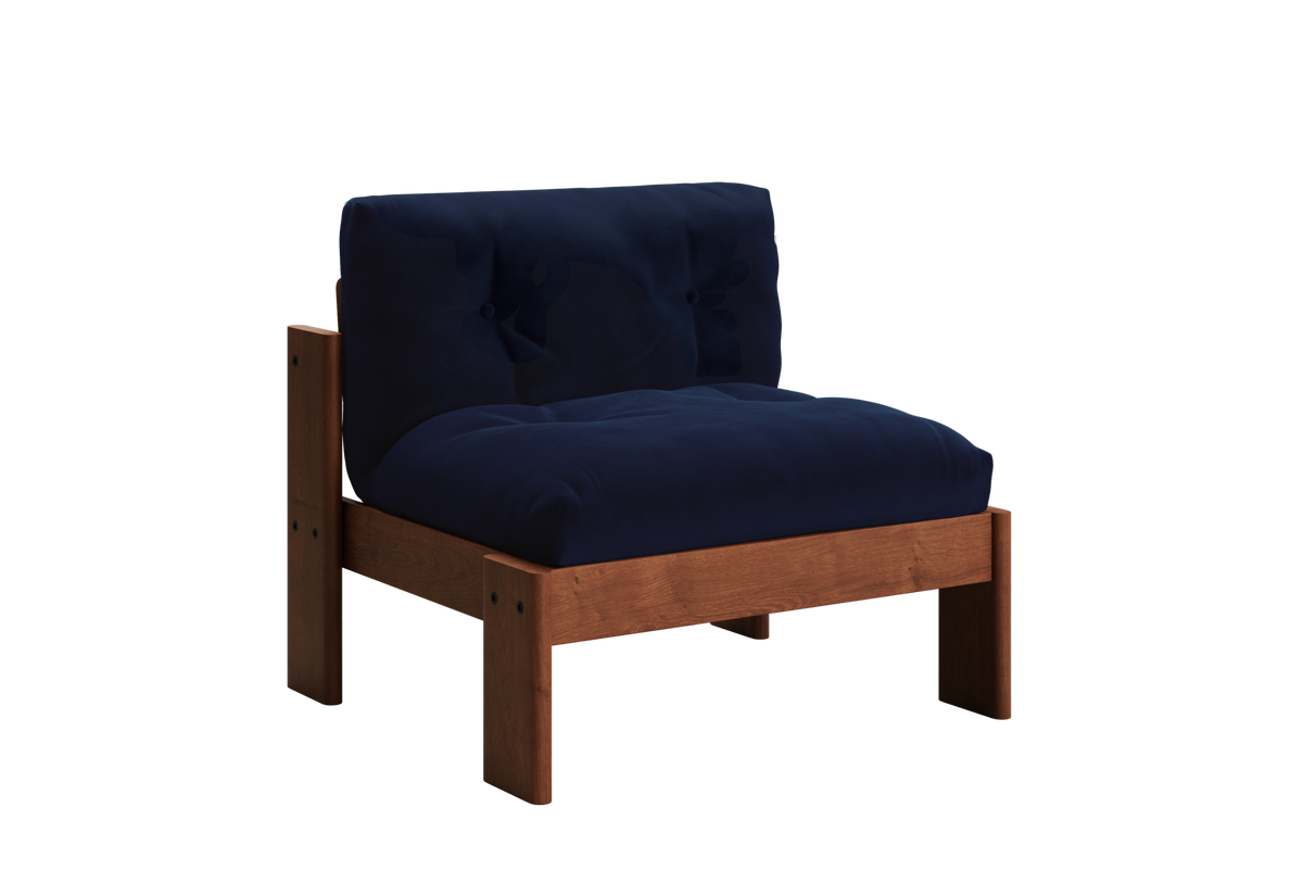 The Bacana Lounge Chair | Recycled Velvet