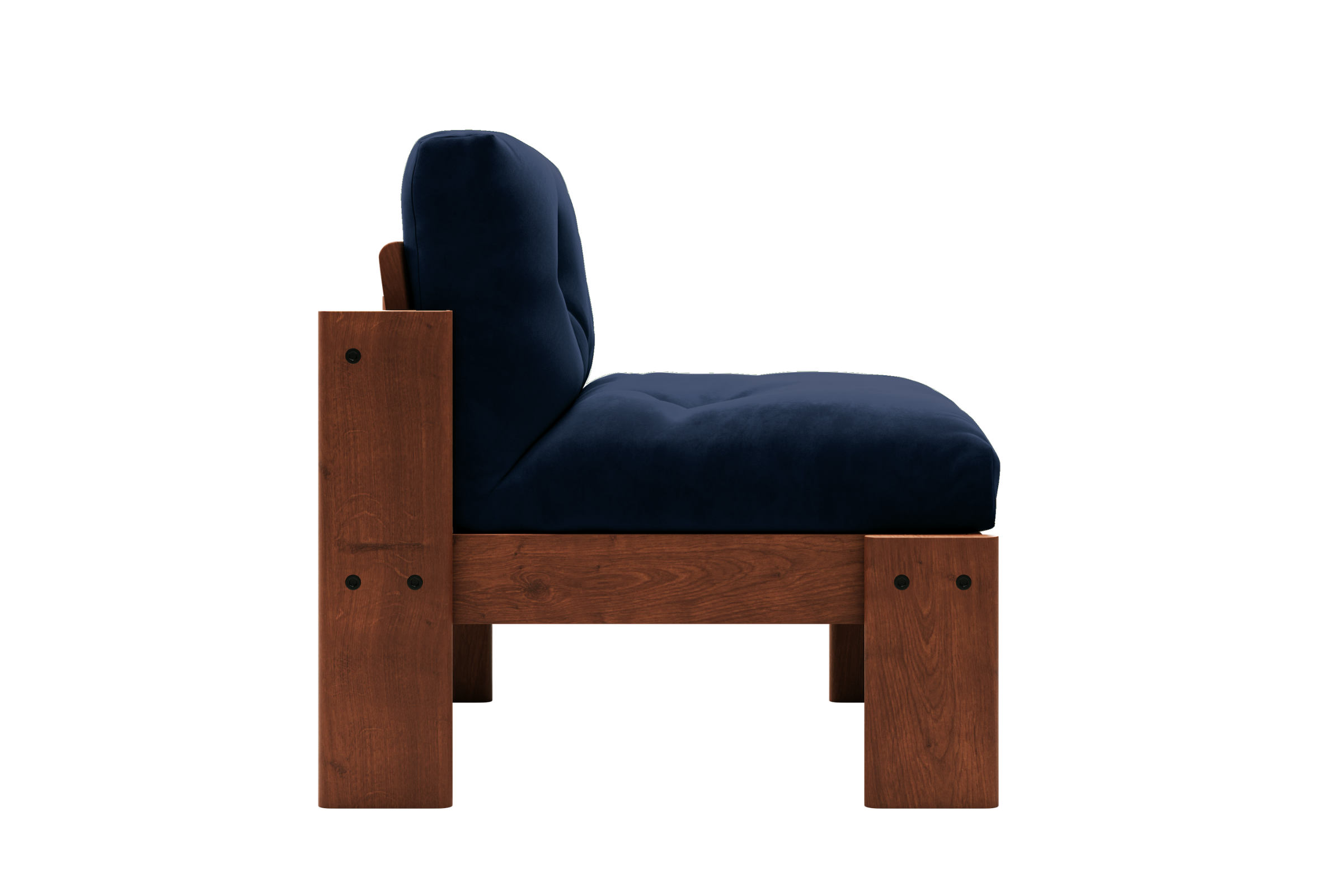 The Bacana Lounge Chair | Recycled Velvet