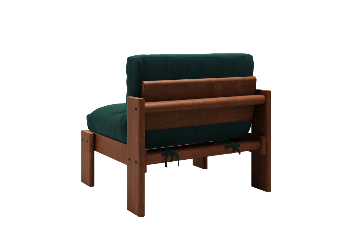 The Bacana Lounge Chair | Recycled Velvet