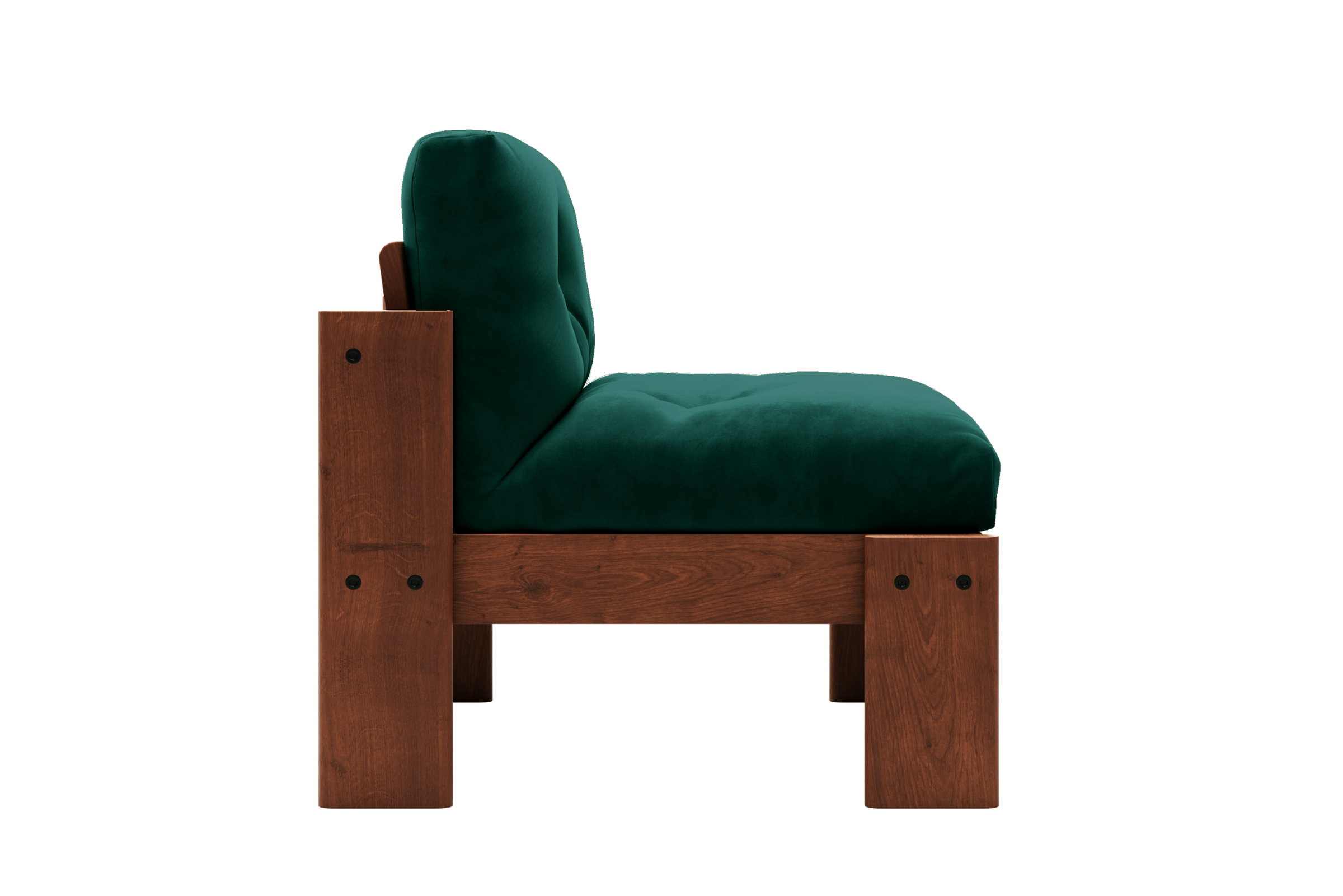The Bacana Lounge Chair | Recycled Velvet