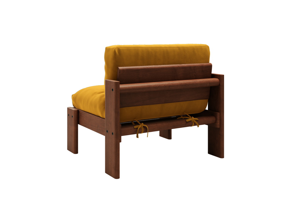The Bacana Lounge Chair | Recycled Velvet