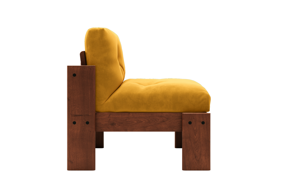 The Bacana Lounge Chair | Recycled Velvet