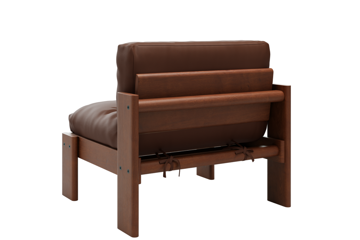 The Bacana Lounge Chair | Cactus Leather