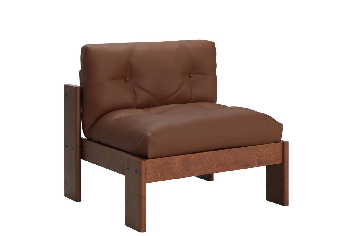 The Bacana Lounge Chair | Cactus Leather