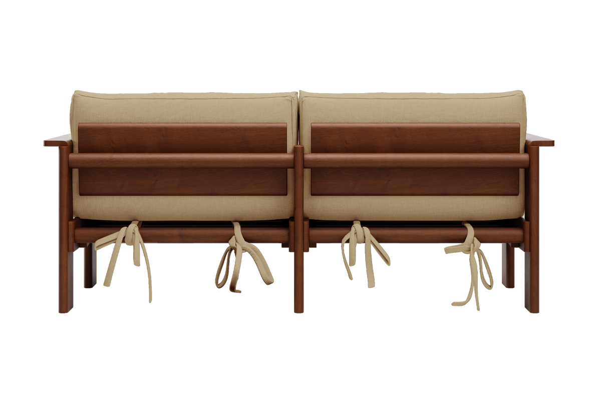 The Bacana Loveseat | Hemp