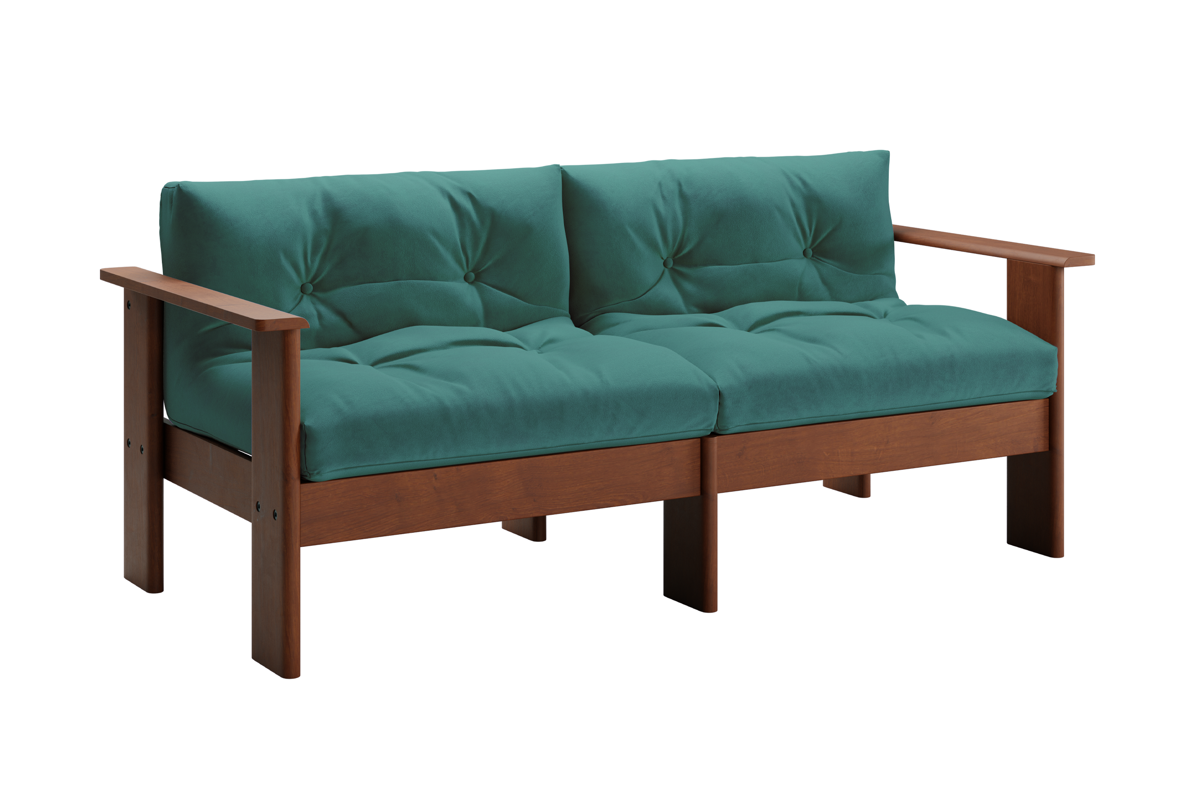 The Bacana Loveseat | Recycled Velvet