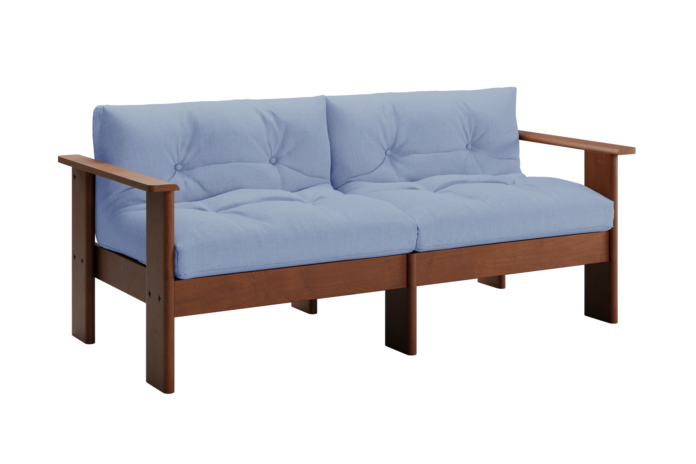 The Bacana Loveseat | Hemp