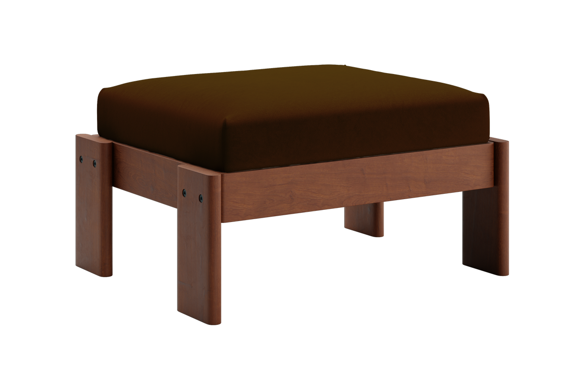 The Bacana Ottoman | Recycled Velvet
