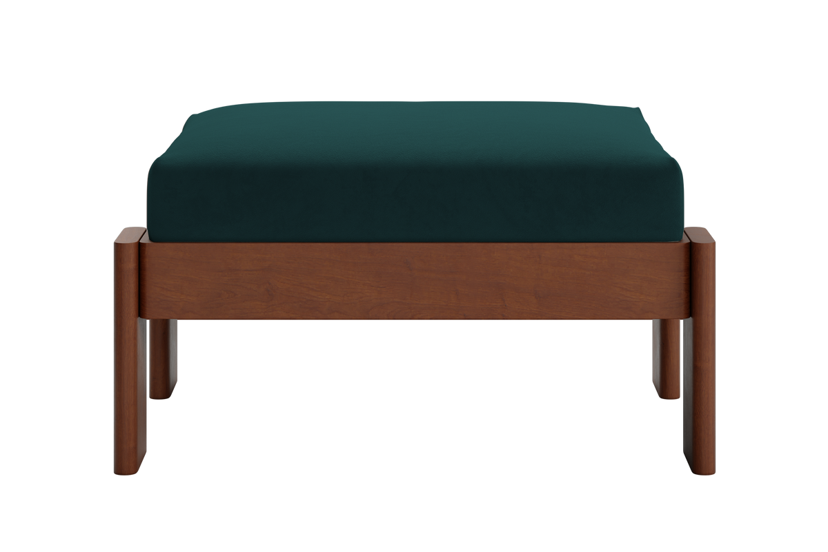 The Bacana Ottoman | Recycled Velvet