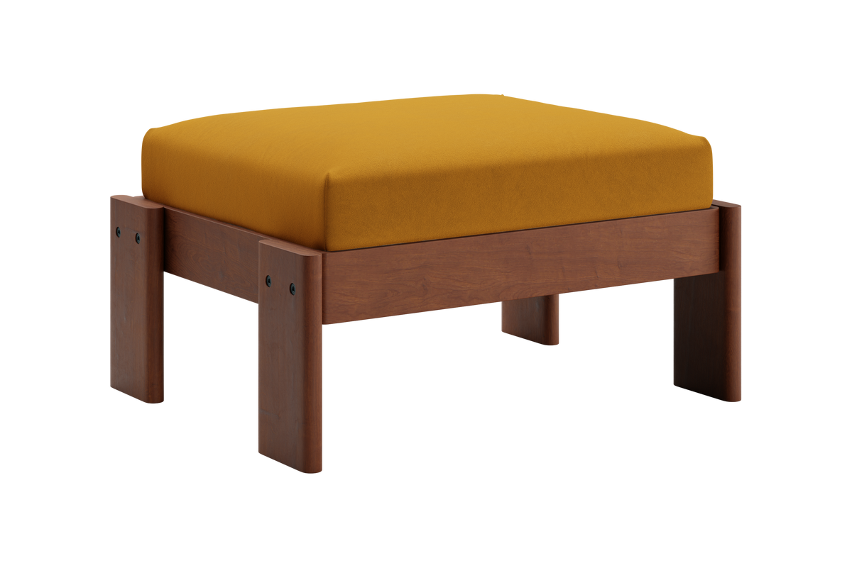 The Bacana Ottoman | Recycled Velvet