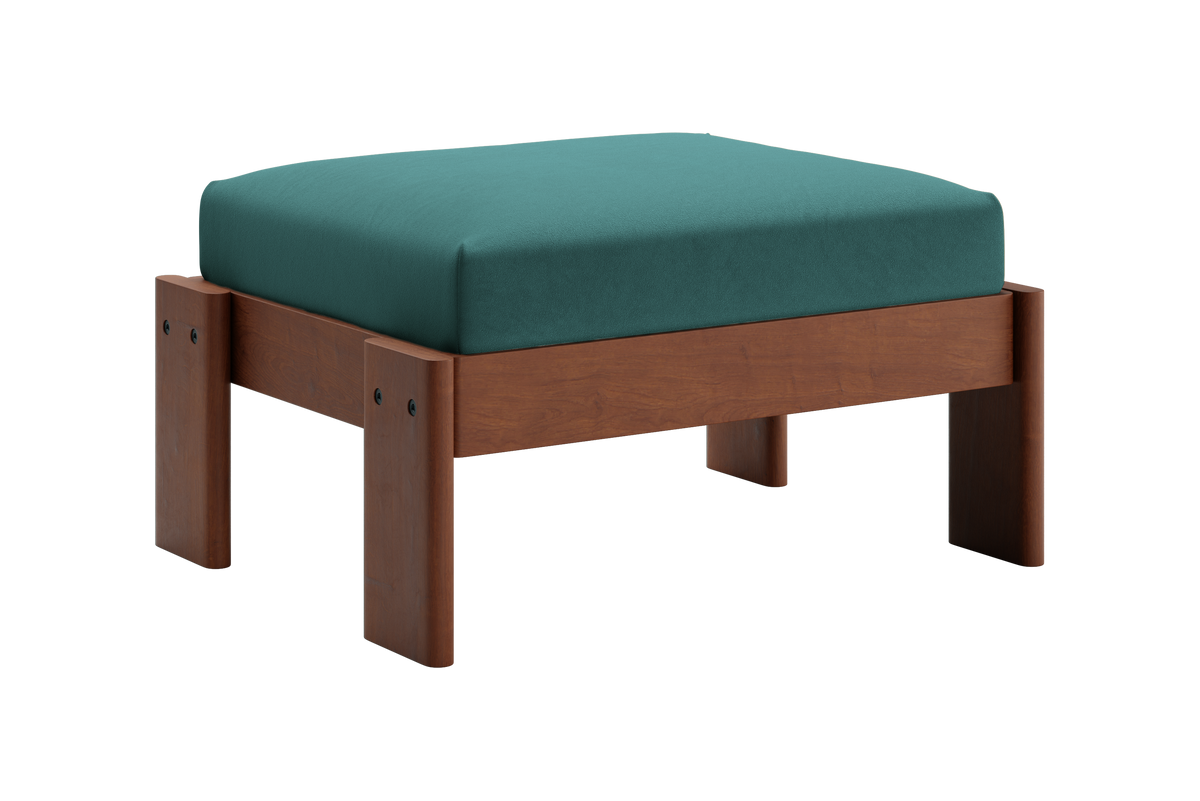 The Bacana Ottoman | Recycled Velvet