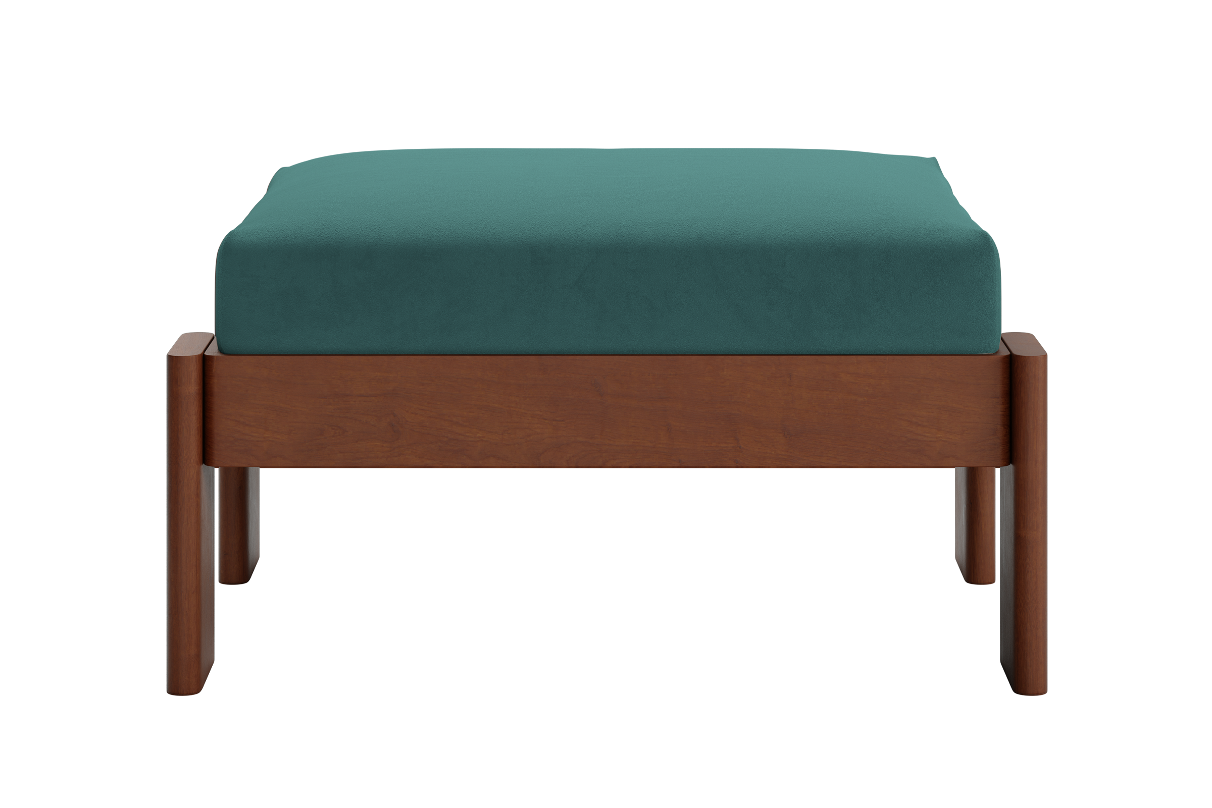 The Bacana Ottoman | Recycled Velvet