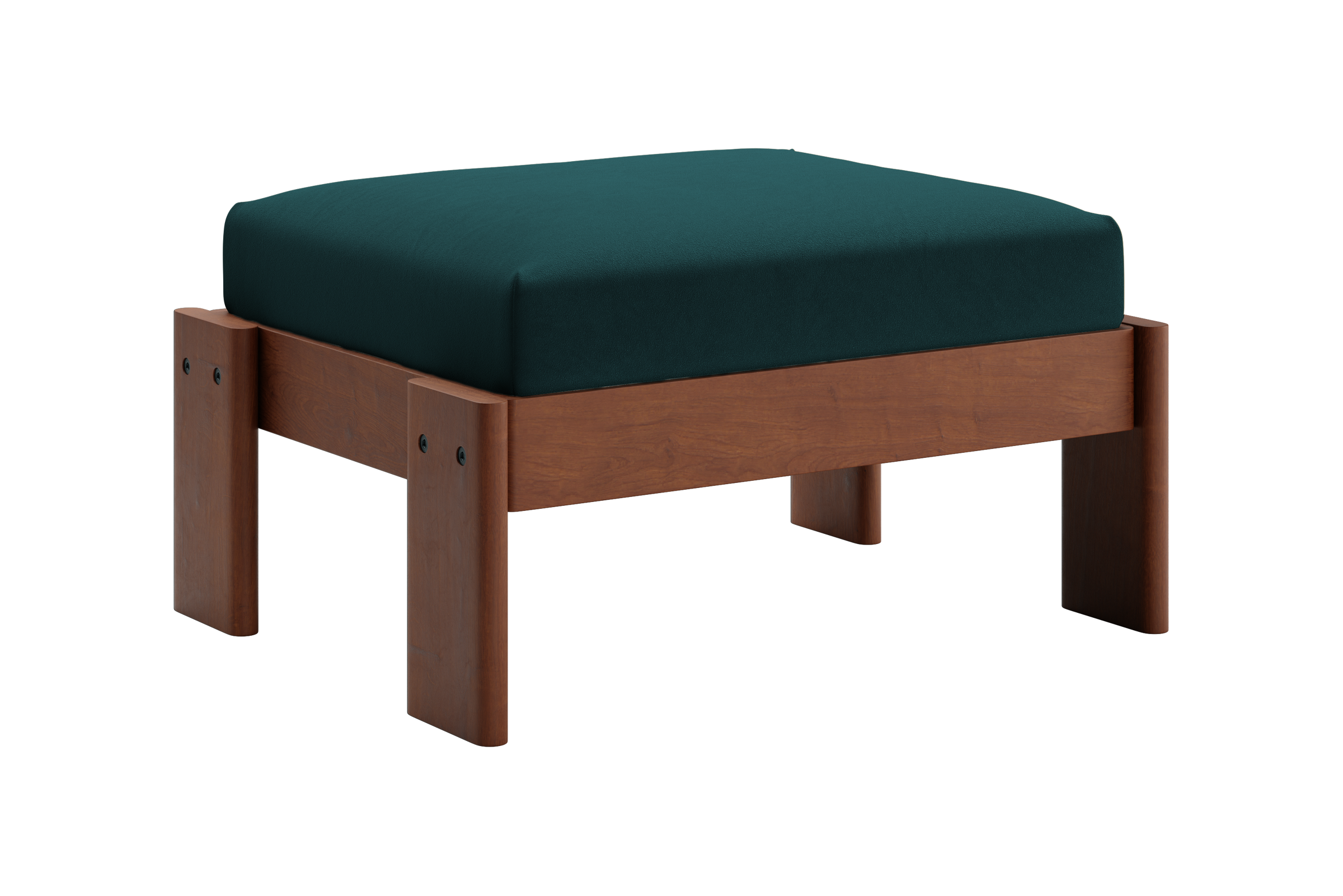 The Bacana Ottoman | Recycled Velvet