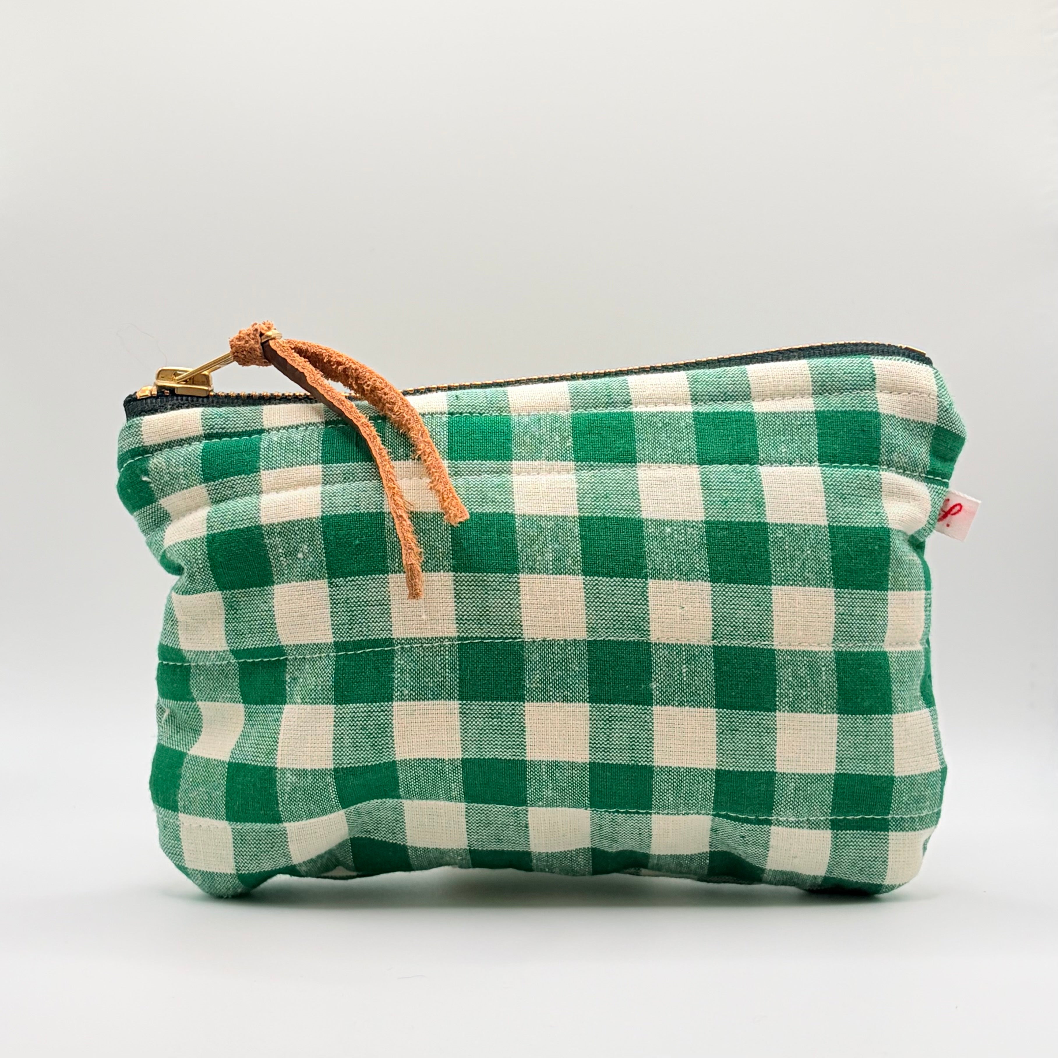 Quilted Zipper Pouch | Large