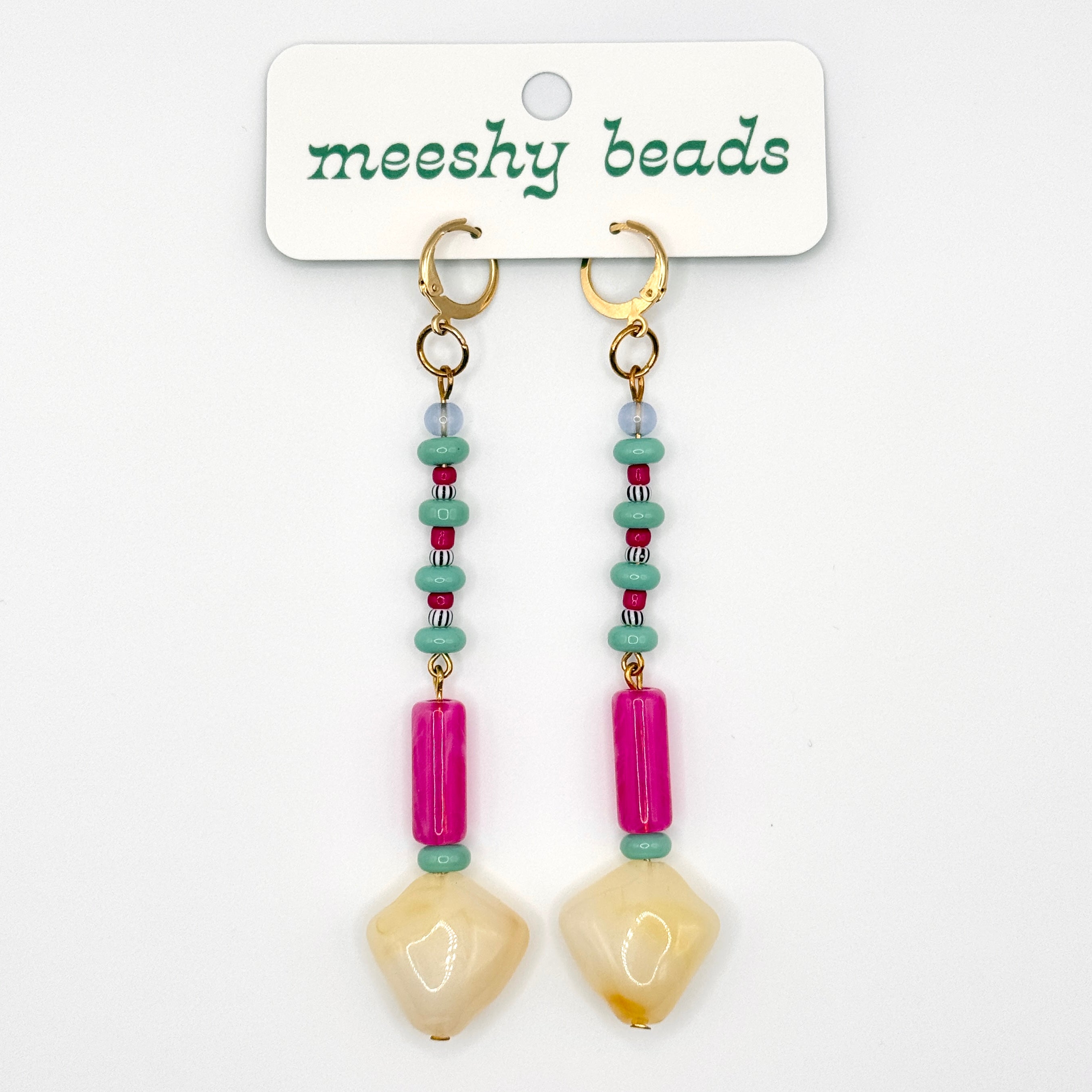 Beaded Dangle Earrings