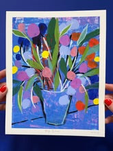 Big Blue Giclée Print: 8”x10”