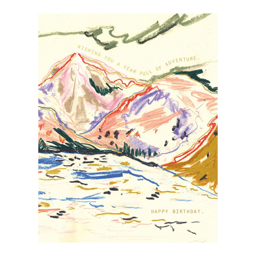 Wishing You a Year Full of Adventure | Birthday Card