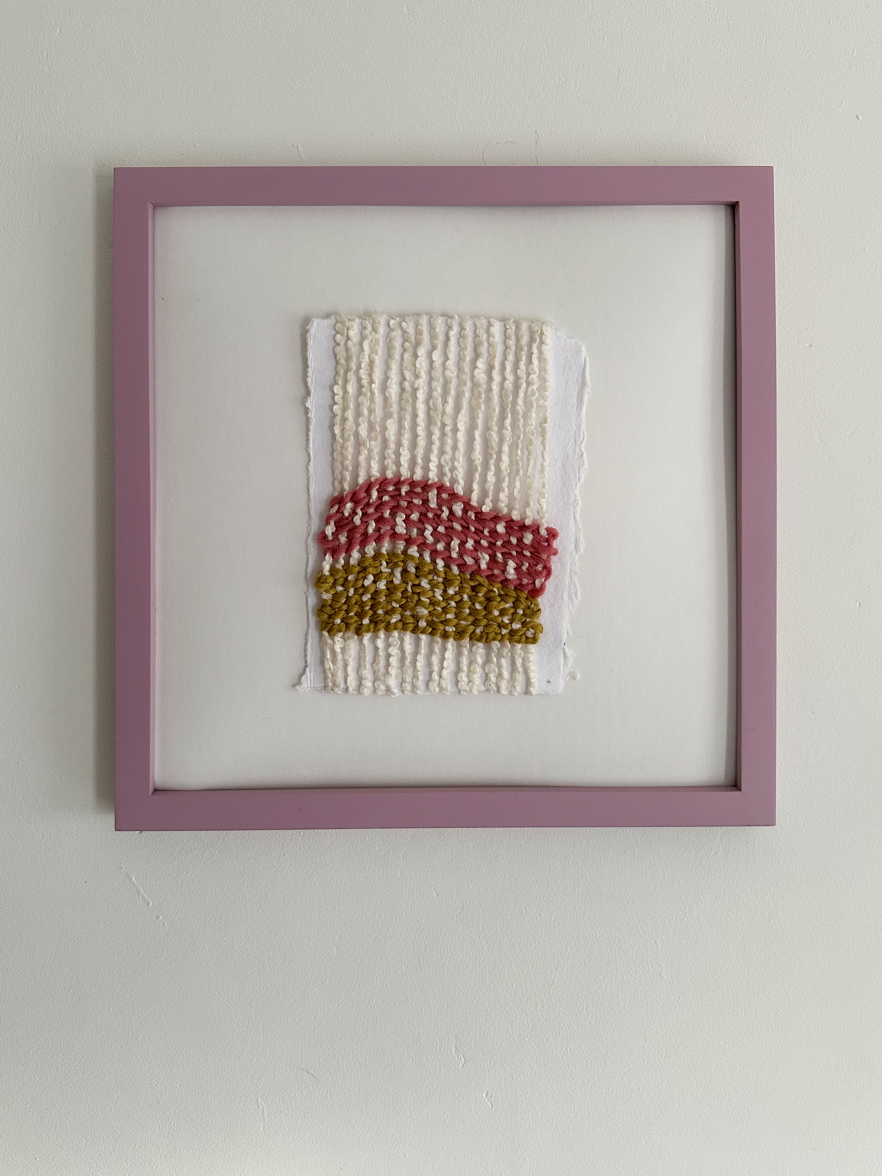 Framed Fiber Art