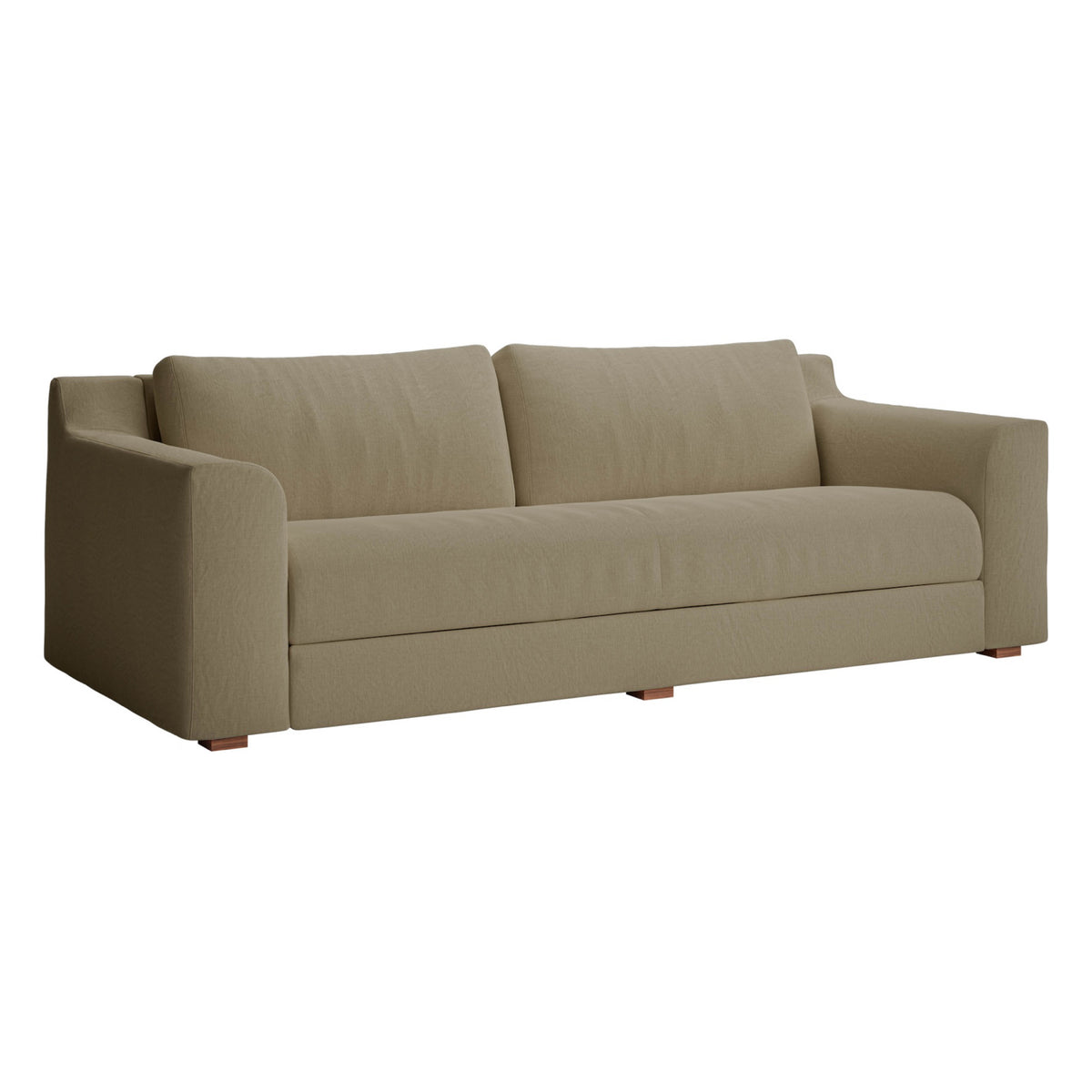 The Elevate Natural Sofa | 86” | Upcycled Poly