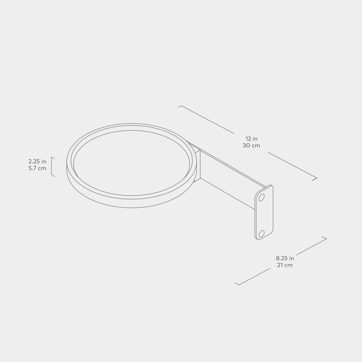 Branch Side Tray