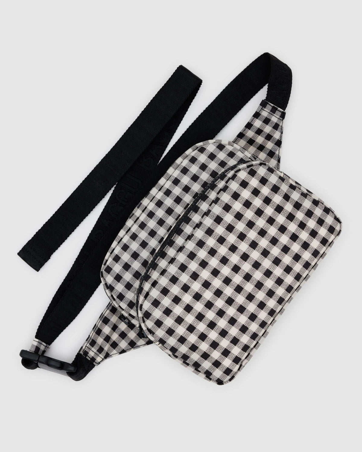 Fanny Pack | Black & White Gingham