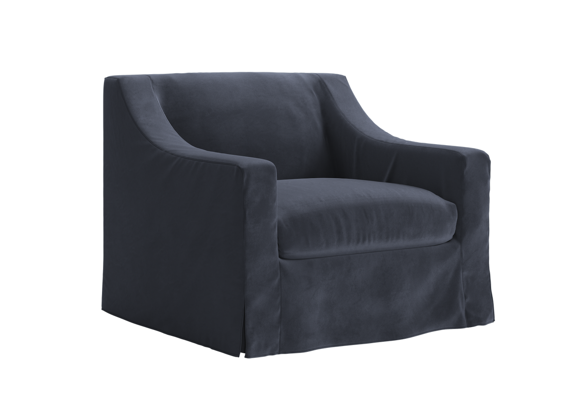 The Evergreen Chair | Recycled Velvet