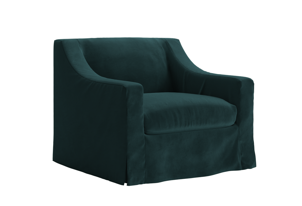 The Evergreen Chair | Recycled Velvet