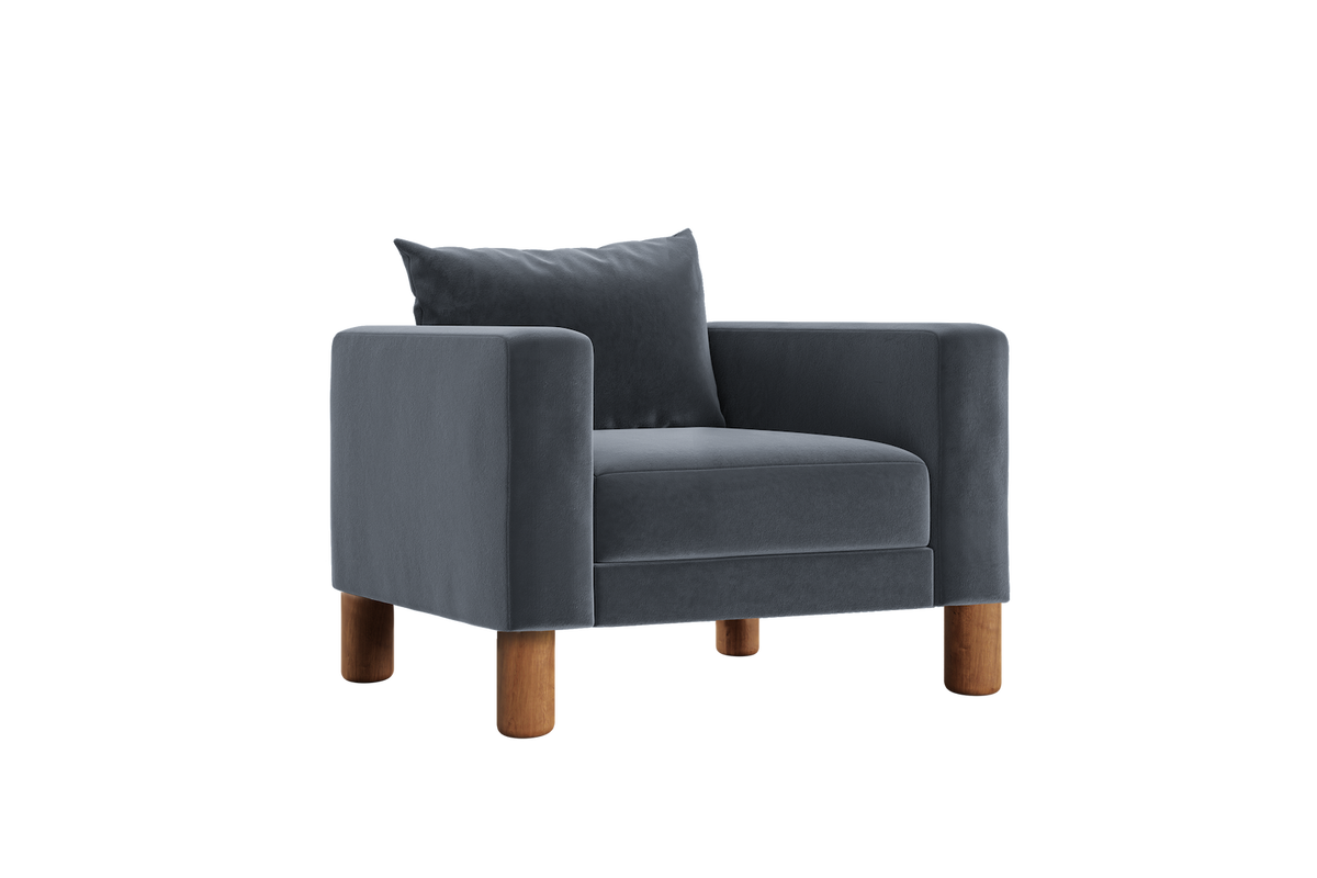 The Essential Club Chair | Recycled Velvet