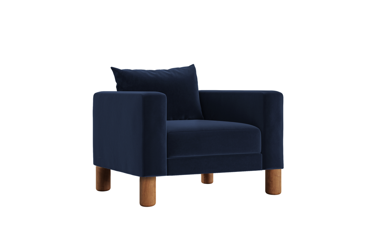 The Essential Club Chair | Recycled Velvet