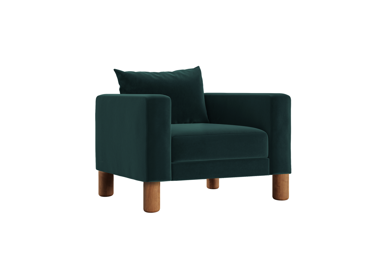 The Essential Club Chair | Recycled Velvet