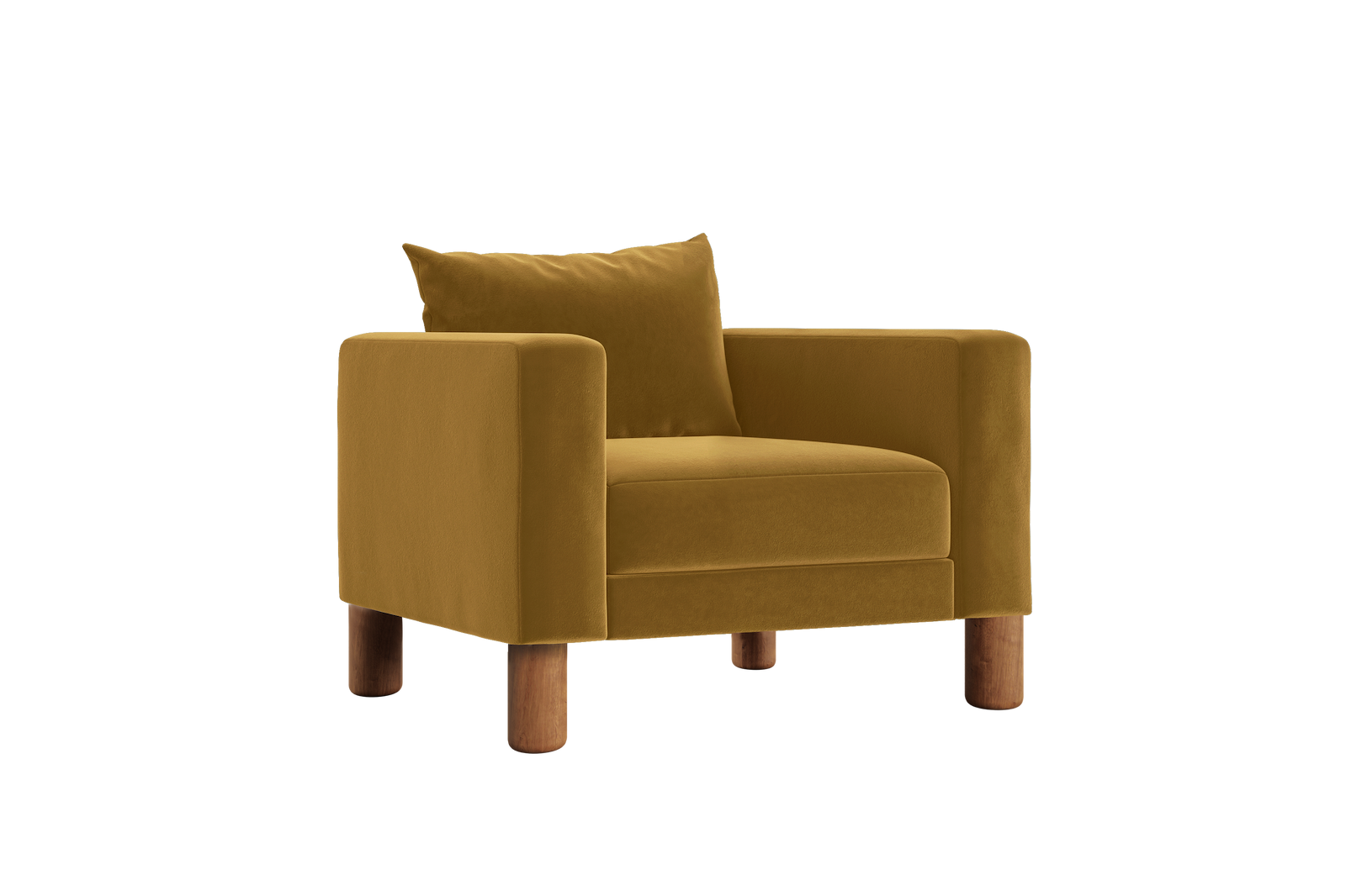 The Essential Club Chair | Recycled Velvet