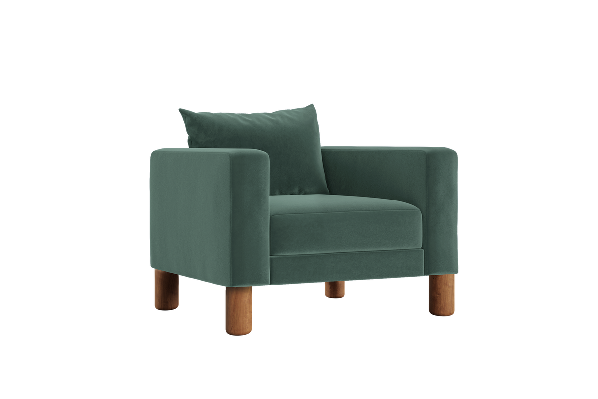 The Essential Club Chair | Recycled Velvet