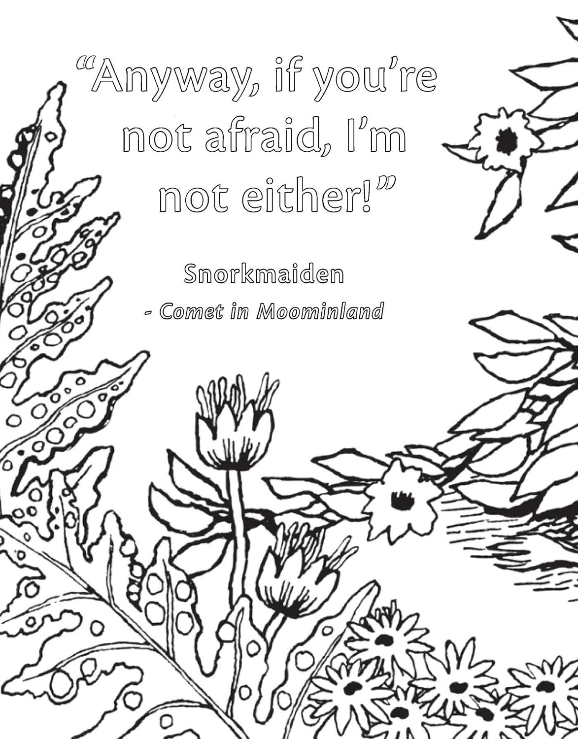 Moomin Coloring Book