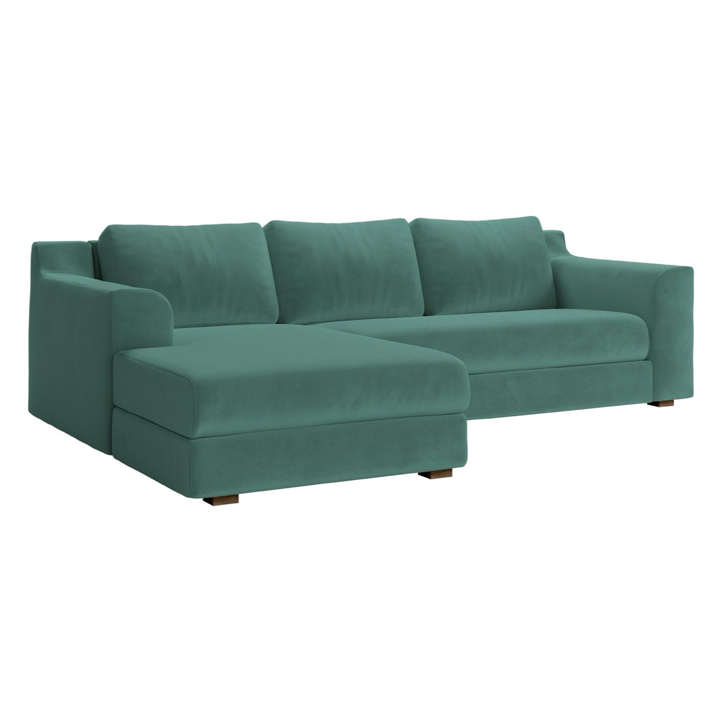 The Elevate Sectional | Recycled Velvet