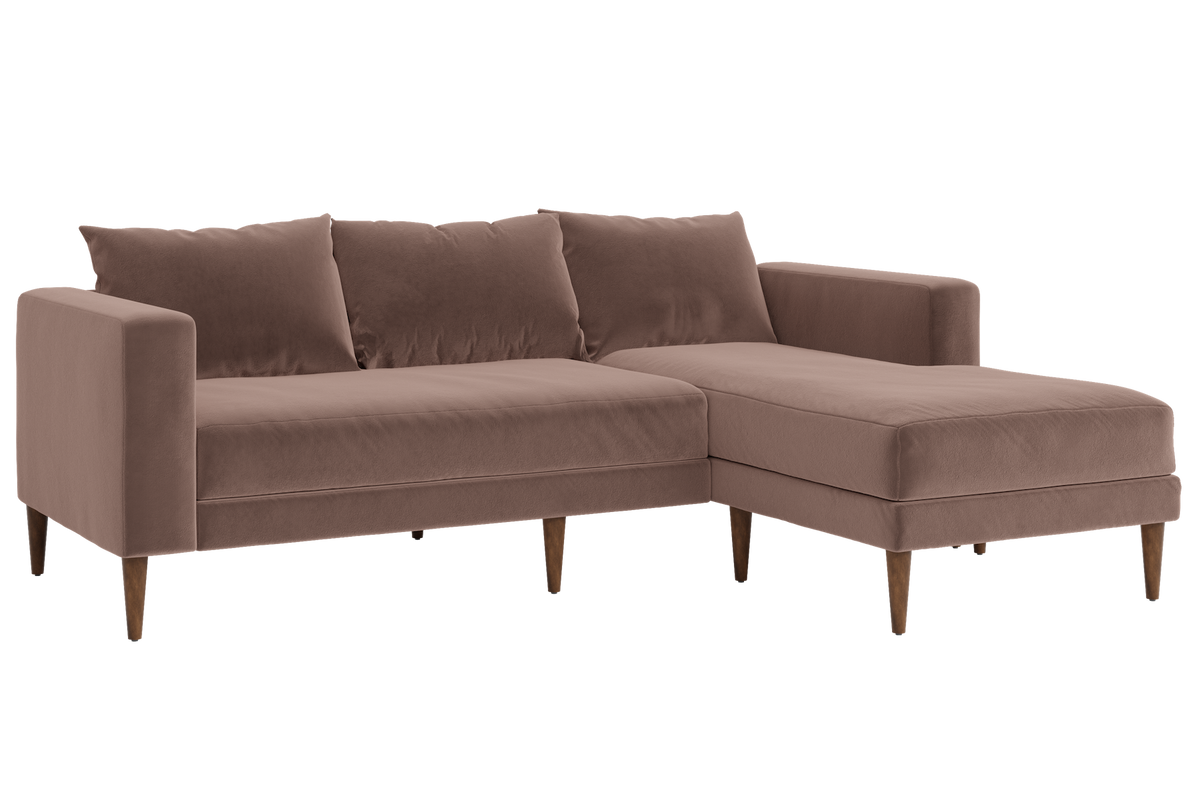 The Essential Sectional | Recycled Velvet