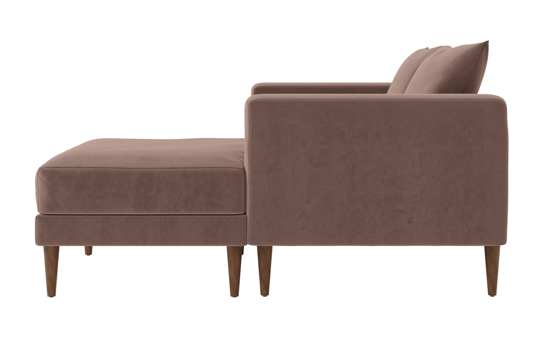 The Essential Loveseat Sectional | Recycled Velvet